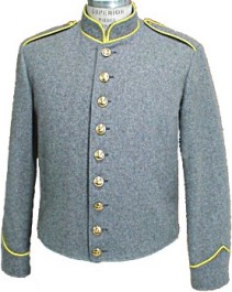 Civil War C.S. Richmond Depot Enlisted and NCO Shelljacket, Type I