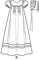 Infant's Christening Dress 1900 Simplicity #3710, view b