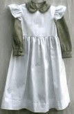 Girl's Pinafore. Victorian & Civil War dresses