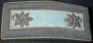 original shoulder boards on the U.S. M1895 Officer's Undress Blouse/Tunic