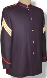 USMC (Marine Corps) Enlisted M1875 Fatigue Blouse, 19th Century (1800s) Clothing