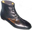 Ladies High-Top False Button-Up Shoes - Black. Victorian & Civil War