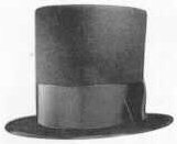 Topper - Abe Lincoln, 19th Century (1800s) Men's Hat