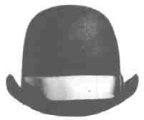 Derby - High - Felt, 19th Century (1800s) Men's Hat