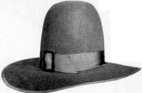 Salem, 18th and early 19th Century (1800s) men's hat
