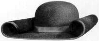 Shovel, 18th and early 19th Century (1800s) men's hat