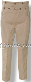 Men's 1830-1840 Broad Fall (Broadfall) Trousers / Pants