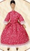 Penny Doll, Colonial wooden doll with patten and material for clothes