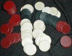 wooden poker chips