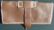 wallet, leather 3 fold