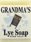 Grandma's Lye Soap - pure soap