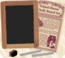 Chalk Boards, Chalk and other School Supplies, 19th Century (1800s) Children's Toys and Games