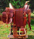Drovers Saddle Early Skeleton Rigged