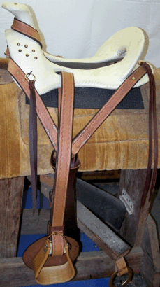 Civilian Spanish Saddle, skeletal rigged