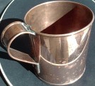 copper cup, 28 ounce (1800s/19th Century)