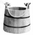 Wood Bucket (1800s/19th Century)
