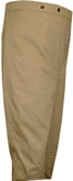 M1898 Foot Trousers, Brown Canvas Duck