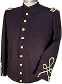 Civil War Junior Officers Shell Jacket with Sleeve Braid, American Civil War Military Uniforms