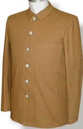 USMC (Marine Corps) M1884 Enlisted Brown Canvas Duck Fatigue Coat, 19th Century (1800s) Clothing